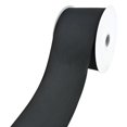 thumbnail image 1 of Nylon Taffeta Wired Edge Ribbon, 2-1/2-Inch, 25-Yard - Black, 1 of 1