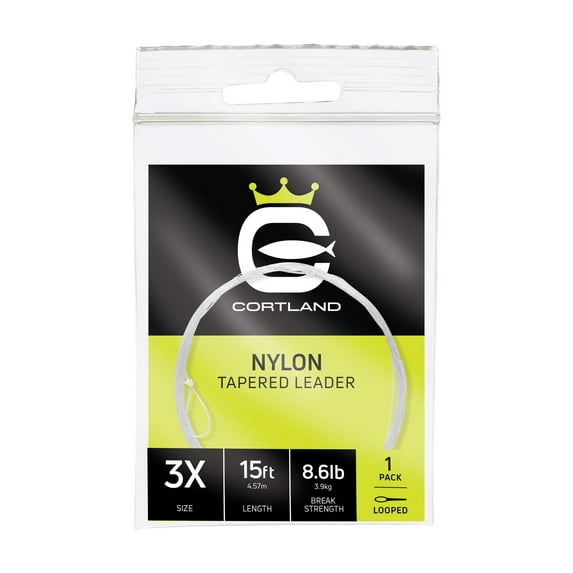 Nylon Tapered Leader - 1 Pack
