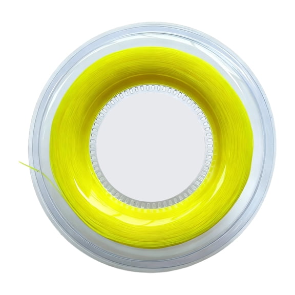 Nylon Tennis String, 16G/1.35mm, 200m/656 ft Multifilament Tennis String Reel, Efficient Performance, Stable Tension, Shock Absorption, Reduce Discomfort, Fluorescent Yellow