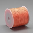 thumbnail image 1 of Nylon Thread Chinese Knotting Cord Dark Orange 0.8mm about 109.36 yards(100m)/roll, 1 of 3