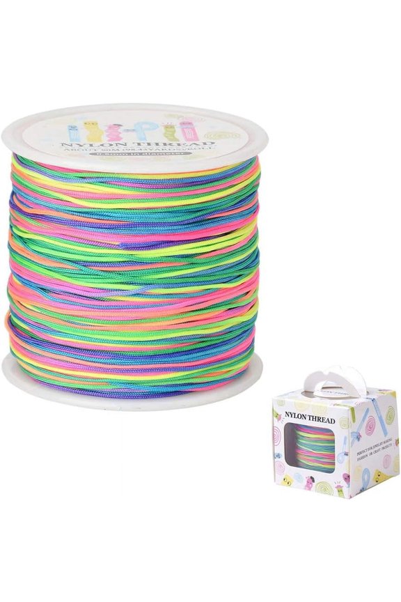 Nylon Thread Colorful 0.8mm 98.43yards/roll(90m/roll)
