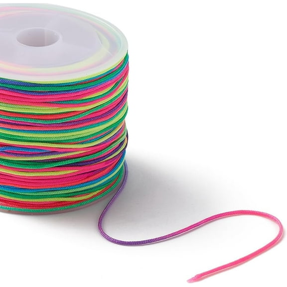 Nylon Thread Colorful 0.8mm about 54.68 yards(50m)/roll