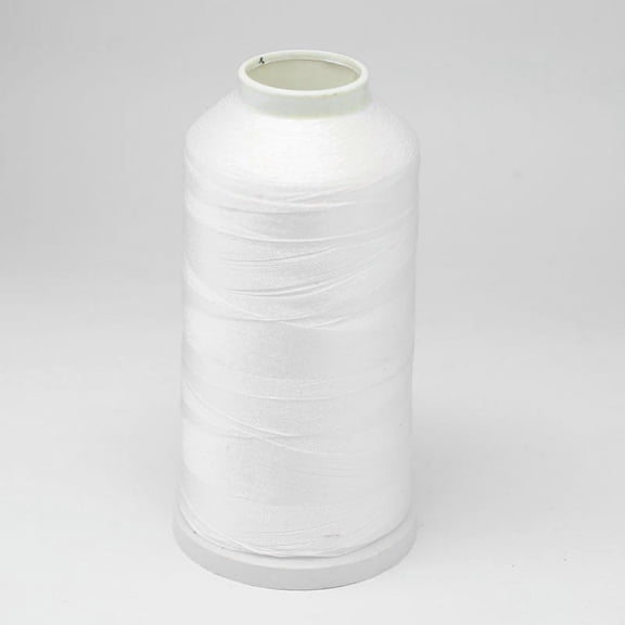 Nylon Thread Cord For Tassel Making White 0.3mm about 1093.61 yards(1000m)/roll