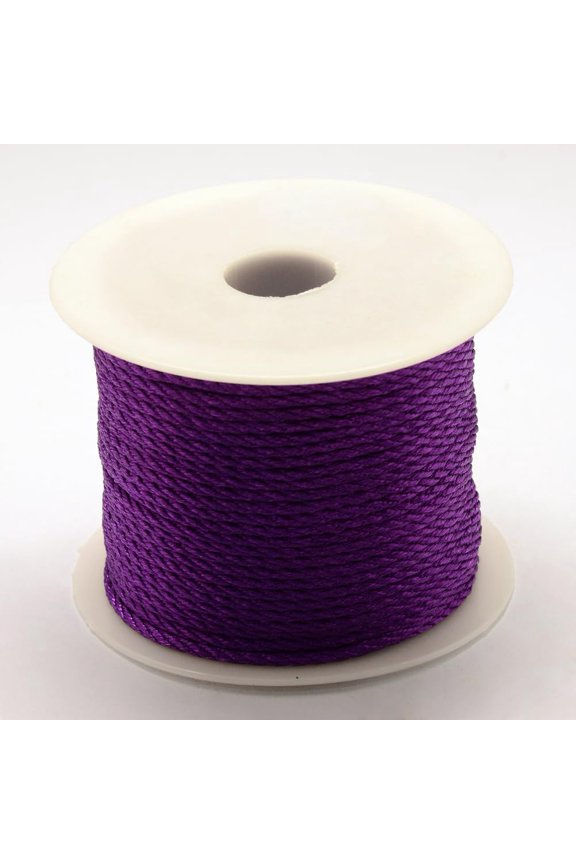 Nylon Thread Dark Violet 1.0mm 49.21 Yards(45m)/Roll diy