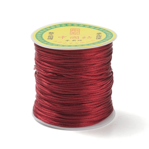 Nylon Thread FireBrick 1.0mm about 76.55 yards(70m)/roll