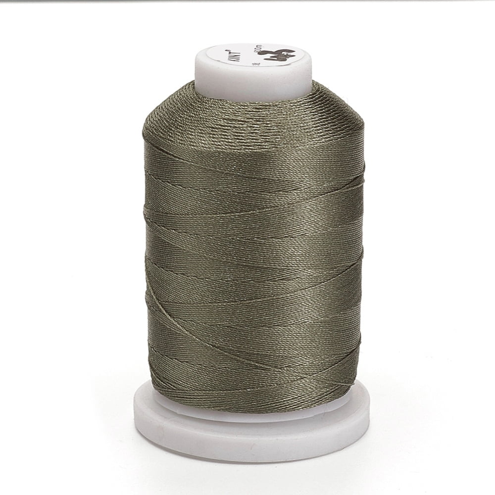 Nylon Thread Sewing Thread 3-Ply Dark Olive Green 0.3mm about 500m/roll ...