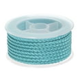 thumbnail image 1 of Nylon Thread Twine Beading Cord 3mm Extra-Strong Braided Nylon Crafting String 4M/13 Feet, Light Blue, 1 of 7