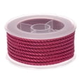 thumbnail image 1 of Nylon Thread Twine Beading Cord 3mm Extra-Strong Braided Nylon Crafting String 4M/13 Feet, Watermelon Red, 1 of 7