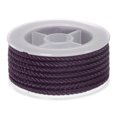 thumbnail image 1 of Nylon Thread Twine Beading Cord 4mm Extra-Strong Braided Nylon Crafting String 3.2M/10.5 Feet, Dark Purple, 1 of 6