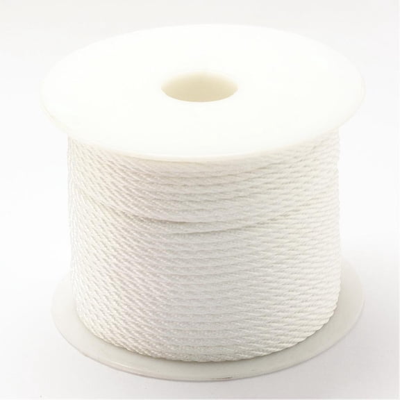 Nylon Thread White 1.0mm 49.21 yards(45m)/roll