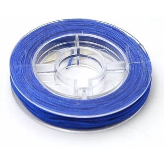 Nylon Thread for Jewelry Making Blue 0.8mm 7~9m/roll for DIY