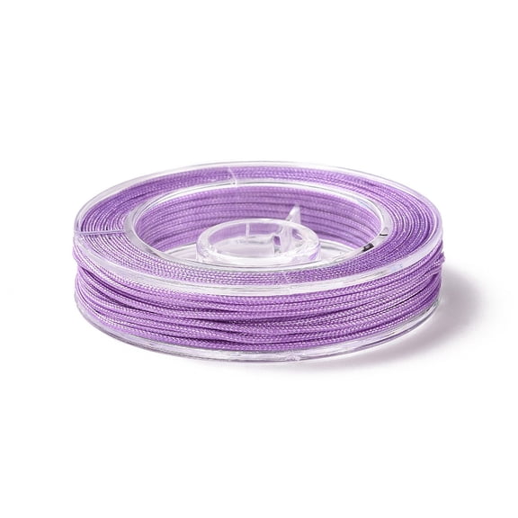 Nylon Thread for Jewelry Making Plum 0.8mm 7-9m/roll