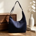 thumbnail image 1 of Nylon Tote Bag Large Capacity, Shoulder Bag for Commute with Pockets, Crossbody Tote Bag, Water Resistant Versatile Work Travel Bag, 1 of 5