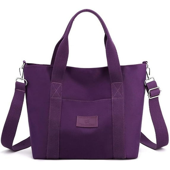 Nylon Tote Bag for Women Waterproof Cross Body Handbags Purses with Zipper Pocket Shoulder Bag Ladies Casual Satchel