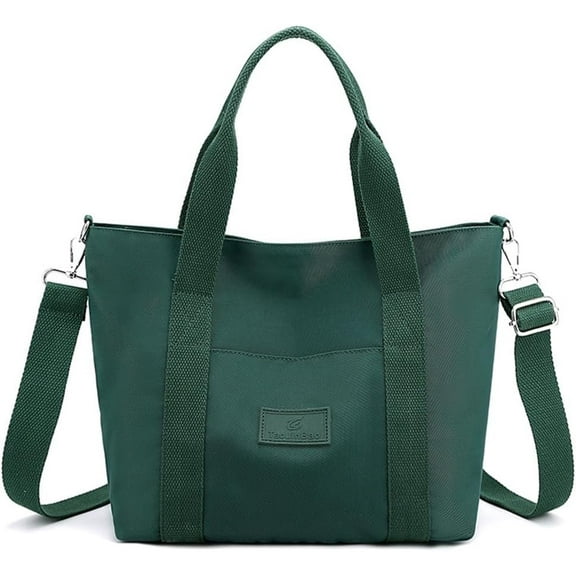 Nylon Tote Bag for Women Waterproof Cross Body Handbags Purses with Zipper Pocket Shoulder Bag Ladies Casual Satchel