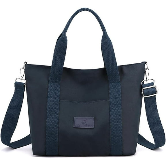 Nylon Tote Bag for Women Waterproof Cross Body Handbags Purses with Zipper Pocket Shoulder Bag Ladies Casual Satchel