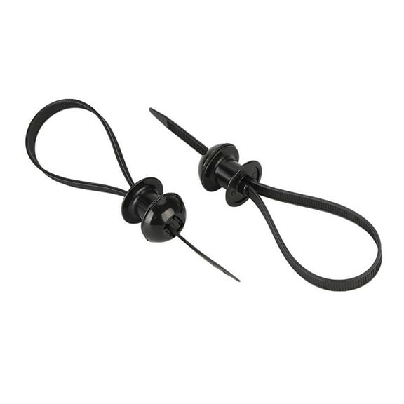 Nylon Universal Cable Tie Buckle 100PCS | Heavy Duty Weather-Resistant Zip Ties for Cars, Fenders, Trunk Linings, Engine Panels | Quick One-Button Install | Multipurpose Automotive DIY Organizer