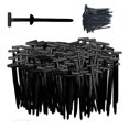 thumbnail interactive-video image 1 of 100 Pack Heavy Duty Reusable Nylon Cable Ties – Self-Locking, UV Resistant, Black 1 of 4
