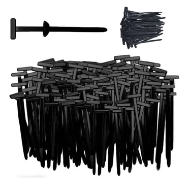 100 Pack Heavy Duty Reusable Nylon Cable Ties – Self-Locking, UV Resistant, Black