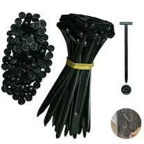 Nylon Universal Cable Tie Buckle, Car Wire Heavy Duty Zip Ties Holder (20pcs)