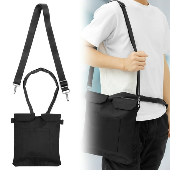 Nylon Urine Drainage Bag Holder Easy Access Adjustable Strap Catheter Privacy Cover With Pipe Sleeve for 1000 to 2000ml Drainage Bag