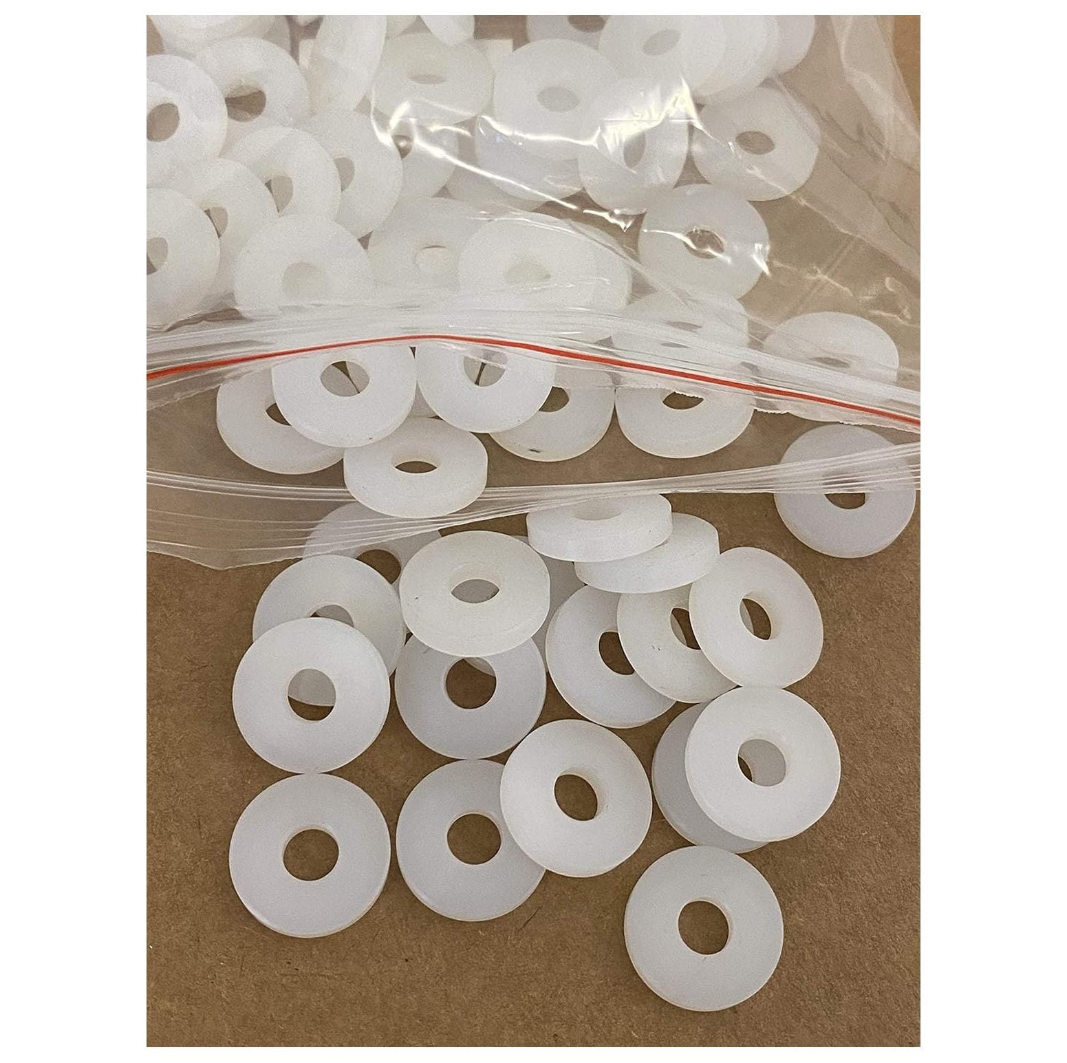 Nylon Washers for Carbon Dioxide Regulators and Co2 Tanks Bulk 100
