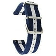 thumbnail image 1 of Nylon Watch Band - Quick Release, Soft & Waterproof – Two Piece Nylon Watch Strap with Medical Grade Buckle – Heat Sealed, Stitched & Machine Washable - Premium Ballistic Nylon Strap for Men & Women, 1 of 3
