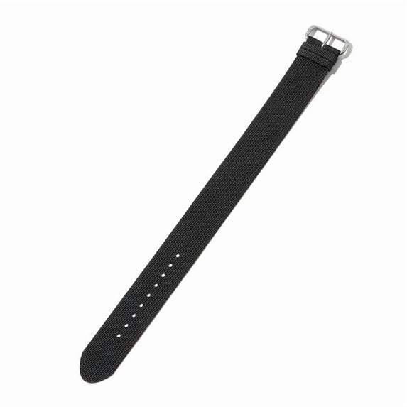 Nylon Watch Band Replacement Strap 20mm Adjustable Soft Woven Breathable Bracelet with Buckle for Men and Women, Fits 4.7"–9" Wrists, Secure Sports Fitness and Sleep Tracker