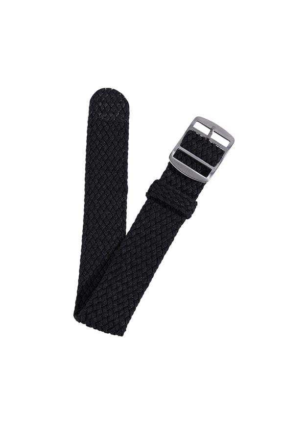 Nylon Watch Band Replacement Watch Band One-Piece Watchband for Men Women Watches Strap Bands Replacement Black