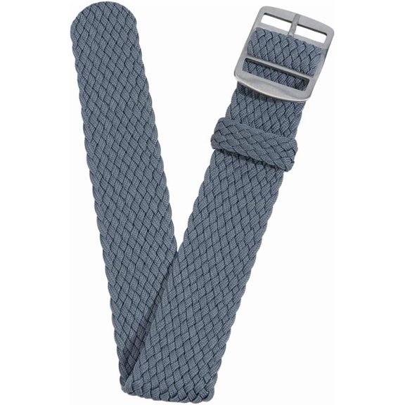 Nylon Watch Band Replacement Watch Band One-Piece Watchband for Men Women Watches Strap Bands Replacement Gray