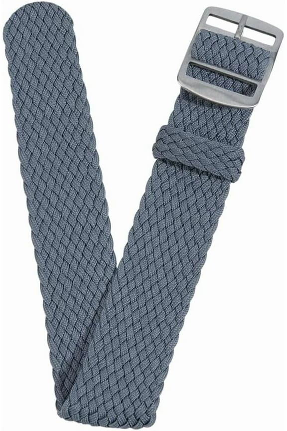 Nylon Watch Band Replacement Watch Band One-Piece Watchband for Men Women Watches Strap Bands Replacement Gray
