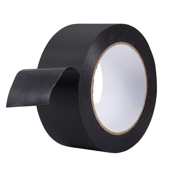 Nylon Waterproof Repair Adhesive Tape Repairing Tears Cracks & Leaks for Backpack Tent Awnings Inflatable Mattresses Black 50mm 45m/pc