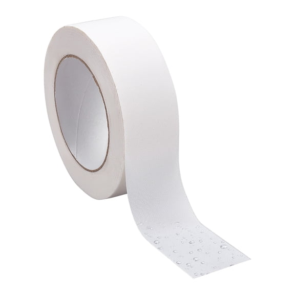 Nylon Waterproof Repair Adhesive Tape Repairing Tears Cracks Leaks for Backpack Tent Awnings Inflatable Mattresses White 40mm for DIY