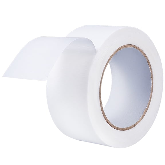 Nylon Waterproof Repair Adhesive Tape Repairing Tears Cracks Leaks for Backpack Tent Awnings Inflatable Mattresses White 50mm 45m/pc