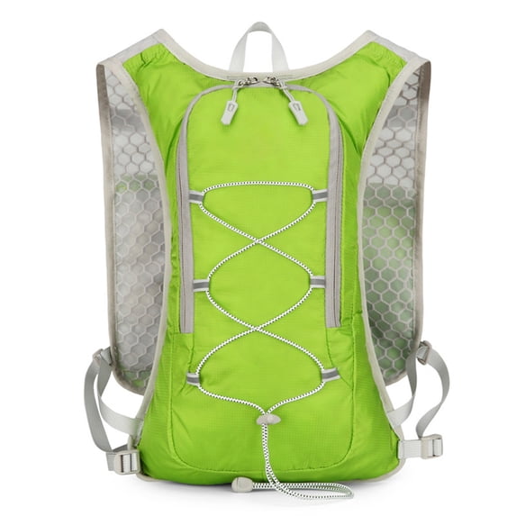 Nylon Waterproof Running Backpack With Night Reflective - 16L Lightweight Backpack for Cycling, Travel, Hiking - Large Capacity Multi-Layer Storage Outdoor Backpack