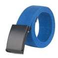 thumbnail image 1 of Nylon Work Belts for Men Nylon Ratchet Belts for Men Tactical Women Belts for Dresses Fashion Work Belts for Women Silver Buckle Large Fashion Belts for Women Dresses,E, 1 of 7