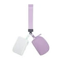 thumbnail image 1 of Nylon Wrist Bag Portable Storage Bag Key Bag Small Bag Mini Zip Around Wristlet Wallet Mini Zip Around Wristlet Wallet for Women Dual Pouch Wristlet Portable keychain Handbag, 1 of 3