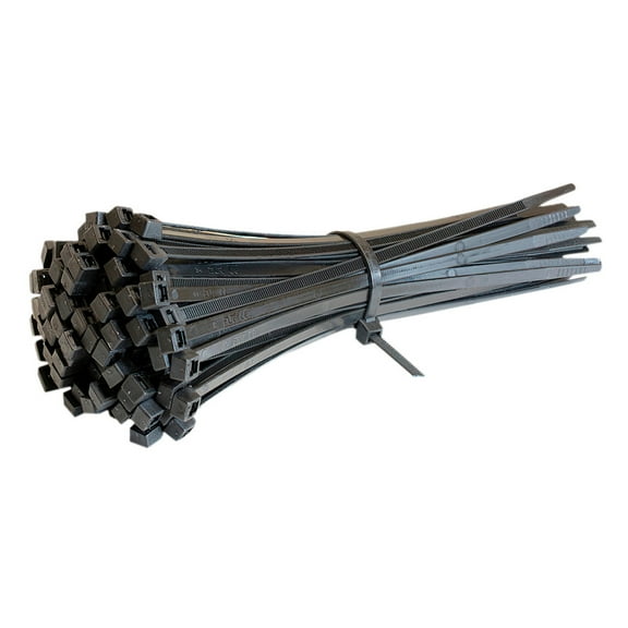 Nylon Zip Premium Ties Tie Wraps Ties Strong Extra Long All Sizes & Colours Black Household Essentials in