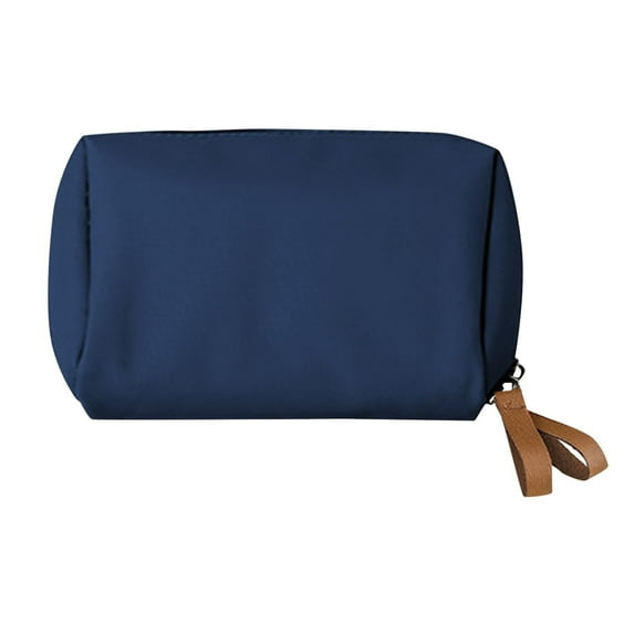 Nylon Zippered Cosmetic Bags Personalize Toiletry Pouch Women Travel Makeup Bag for Purse Travel