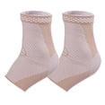 thumbnail image 1 of Nylon knitted ankle support, compression support to prevent sprain，one pair of pack, 1 of 5