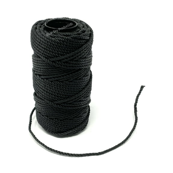 Nylon twine - tarred twisted string - bank sein line #36 in 1/4lb 120 ft spool