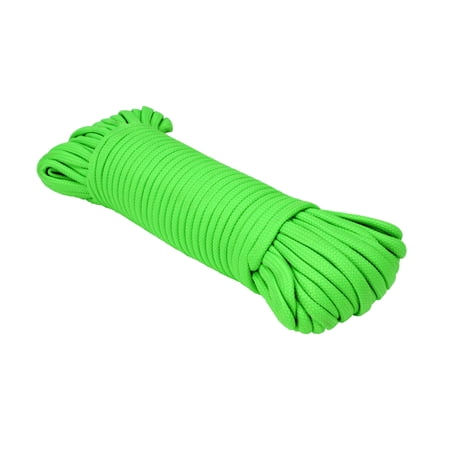 Extreme Max 3008.0508 Type III 550 Paracord Commercial Grade - 5/32" x 250', Neon Green