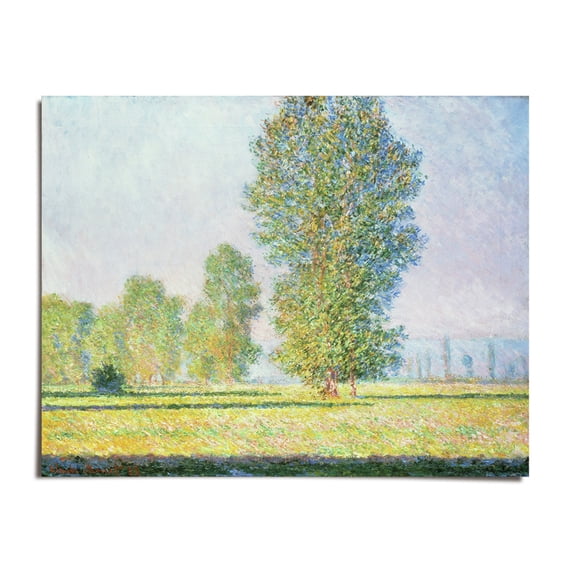 Nympheas, 1916 to 1919, oil - Claude Monet - 12x16 - Wall Art Print - UNFRAMED