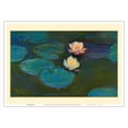 thumbnail image 1 of Nympheas - Water Lily Pond - From an Original Color Painting by Claude Monet c.1897 - Master Art Print 10in x 14in, 1 of 4