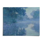 Nympheas, matin - Claude Monet - 8.5x11 - Wall Art Print - UNFRAMED