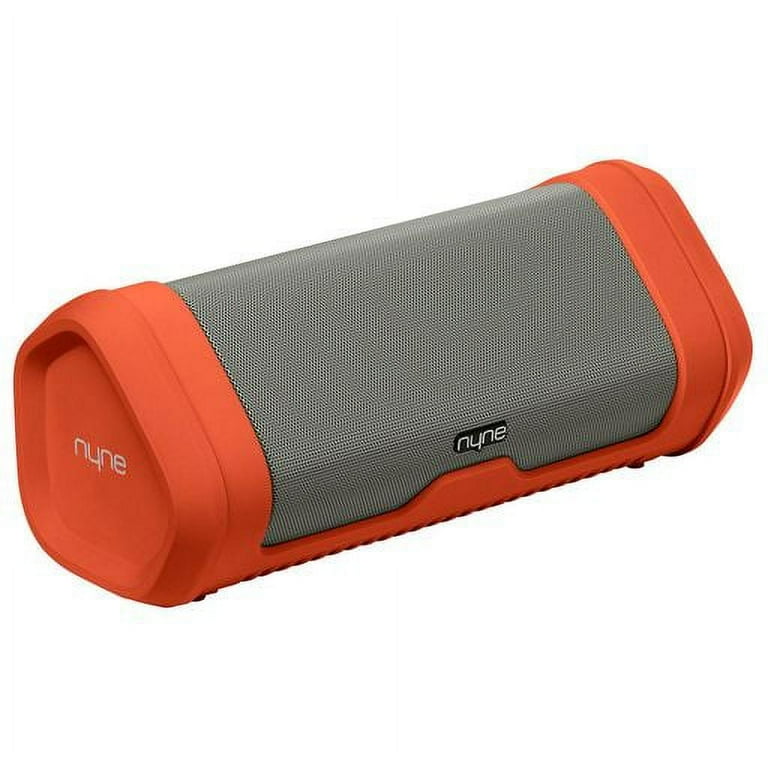Nyne Vibe Water Resistant Portable Speaker Orange Dustproof