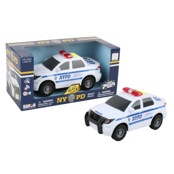 NYPD MIGHTY POLICE CAR W/LIGHT  SOUND