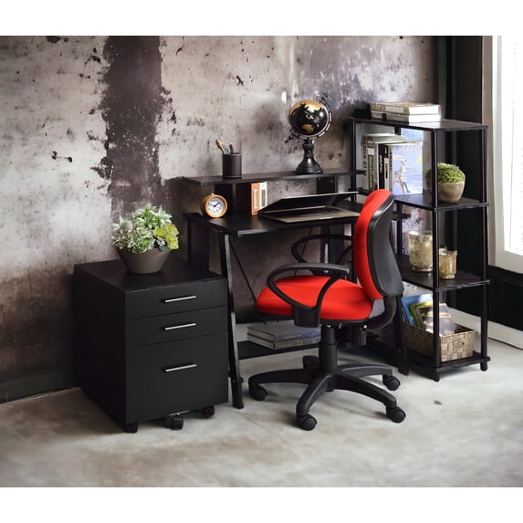 Nypho Black Finish Writing Desk