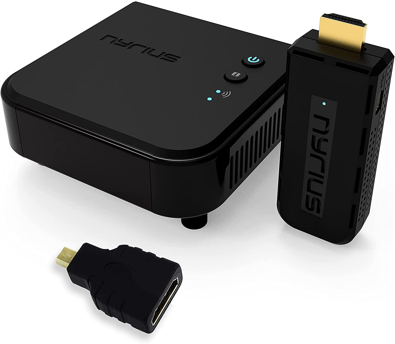 Nyrius ARIES Pro Wireless HDMI Transmitter & Receiver to Stream HD ...