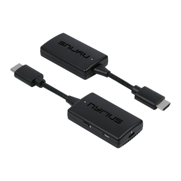 Nyrius Orion Prime Wireless HDMI-to-HDMI Video Transmitter & Receiver, Plug & Play Extender, Stream Full HD 1080p up to 150ft from PC, Laptop, Cable/Satellite Box to a TV or Projector (TDD20)